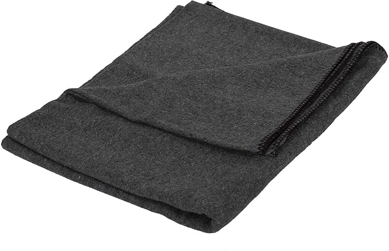 Grey Wool Blanket - KMW Outreach Inc.