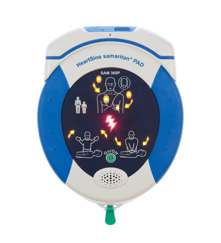 Heartsine SAM 360P Defibrillator - KMW Outreach Inc.
