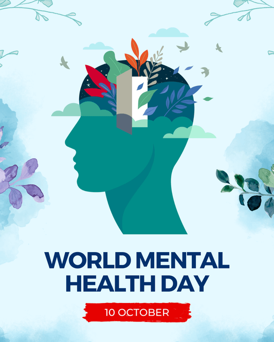 Stress Less, Care More: A Guide to Mental Wellness on World Mental Health Day - KMW Outreach Inc.