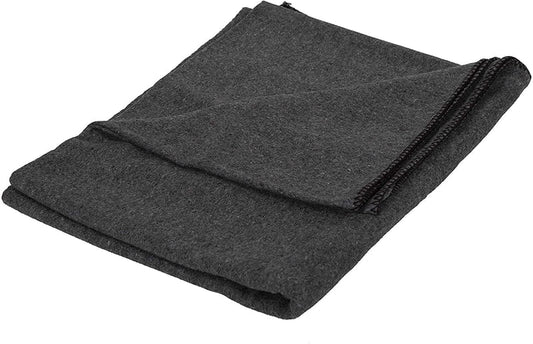 Grey Wool Blanket - KMW Outreach Inc.