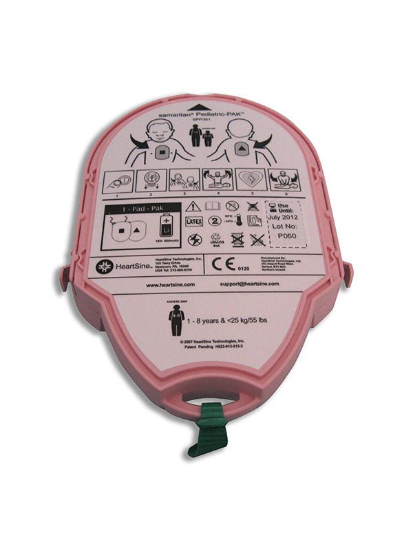 Heartsine Pediatric Pad - Pak - KMW Outreach Inc.
